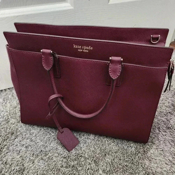 Kate Spade Maroon Cameron with COA‎ - Picture 5 of 8